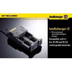 Интеллектуальное ЗУ Nitecore Intellicharge i2 + адаптер на авто