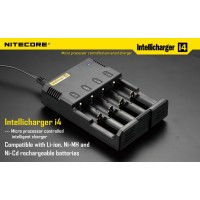 Интеллектуальное зарядное устройство Nitecore Intellicharge i4