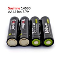 Аккумулятор Soshine Li-ion 14500 Battery Protected 800mAh 3.7V