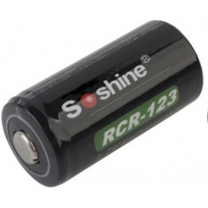 Аккумулятор Soshine Li-ion RCR123 Battery Protected 700mAh 3.7V