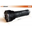 Дальнобойный поисковый фонарь Acebeam K60