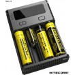 Интеллектуальное ЗУ Nitecore Intellicharge New i4 + адаптер на авто