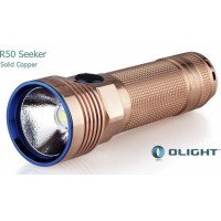 Поисковый фонарь Olight R50 Seeker Solid Cupper